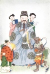 W&ecirc;n Ch’ang, K’uei Hsing, and Chu I.