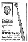 FIGURE 41. The Comet of 1680 and the marvellous Egg.<br> (Frontispiece of <i>Lettre d’un gentil-homme de province &agrave; une dame de qualit&eacute; sur le sujet de la Comete</i>; Claude Fran&ccedil;ois Manestrier, 1681.)