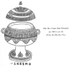 FIG. 23.VASE. HAN DYNASTY<br> B.C. 206 to A.D. 23.<br> (From the <i>Poh Ku Tu</i>.)