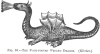 FIG. 53.THE FOUR-FOOTED WINGED DRAGON. (<i>Kircher</i>.)