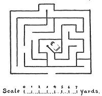 FIG. 143.—Temporary Maze at Village F&ecirc;te. (W. H. M.)