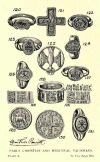 PLATE 9. EARLY CHRISTIAN AND MEDI&AElig;VAL TALISMANS.