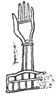 FIG. 12. CHALD&AElig;AN CYLINDER. (Lajard. Mithra, pl. xxvii., fig. 5.)
