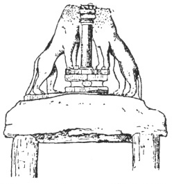 FIG. 73. GATE OF MYCEN&AElig;. (Schliemann. Myc&egrave;nes.)