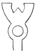FIG. 146. SCULPTURE OF BUDDHA GAY&Acirc;. (Numismatic Chronicle, vol. xx. (new series), pl. ii., No. 37.)